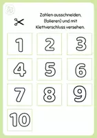 Vorschau - Arbeitsblätter - Klettmappe Zählspiel - Seite 3