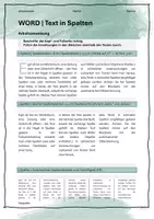 Vorschau - Arbeitsblätter - Arbeitsblatt zum Thema Text in Spalten - Seite 3