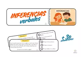 Vista previa - Juegos / Gamificación - INFERENCIAS VERBALES - Portada