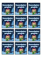 Vorschau - Anderer Materialtyp - Winterlicher / weihnachtlicher Hausaufgabengutschein Igel - Seite 2