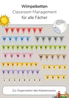 Vorschau - Poster - Wimpelketten - alle Fächer - Classroom Management - Deckblatt