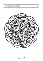 Vorschau - Mal- und Bastelvorlagen - Mandala Malbuch - 250 Mandalas (Konzentrationsritual) - Seite 3