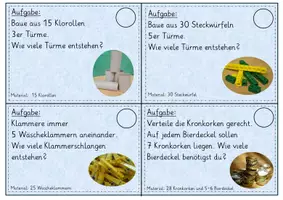 Vorschau - Aufgabenkarten - Divisionskartei Klasse 2 - Seite 2