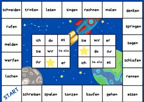 Vorschau - Spiele - Foto Daz Konjugationsspiel - Deckblatt