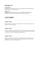Vorschau - Arbeitsblätter - Klausur - Substratspezifität - Deckblatt