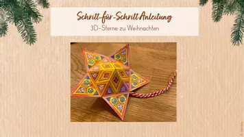 Vorschau - Unterrichtsreihen - Basteln zu Weihnachten: 3D-Sterne - Seite 2