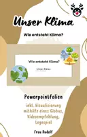 Vorschau - Stundenentwürfe - PPT & Stundenentwurf: Wie entsteht Klima inkl Spiel & Lösungen Teil 2 - Unser Klima - Geografie Erdkunde - Deckblatt