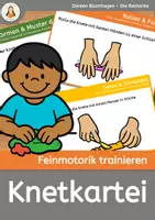 Vorschau - Stationenlernen - Kneten & Lernen – Großes Knet-Bundle zur Feinmotorikförderung - Deckblatt