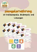 Vorschau - Stundenentwürfe - Mangelernährung verstehen – 10 Fallbeispiele für den Hauswirtschaftsunterricht - Deckblatt