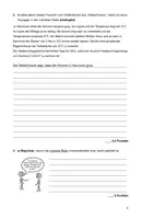 Vorschau - Klassenarbeiten - Grammatik. Klassenarbeit (Jahrgang 7/8). Konjunktiv I und II, Modalverben und Kommasetzung - Seite 2