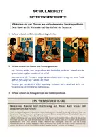 Vorschau - Arbeitsblätter - Materialpaket Detektivgeschichte und Kriminalgeschichte - Seite 1
