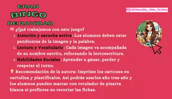 Vista previa - Unidades / Secuencias / Situaciones de Aprendizaje - 🎅🏼🎄🤩Gran BINGO navideño🎁 - @primaria_con_inma - página 3