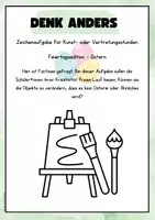 Vorschau - Arbeitsblätter - Denk anders - Feiertage Ostern - Deckblatt