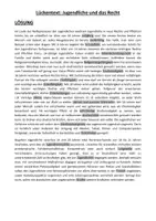 Vorschau - Arbeitsblätter - Lückentext - Jugendliche und das Recht - Seite 3