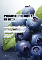 Vorschau - Arbeitsblätter - Personalpronomen einsetzen (fünffach differenziert) - Deckblatt