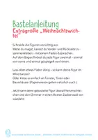 Vorschau - Bildkarten - Bastelbogen: Extragroße "Weihnachtswichtel" - Seite 2