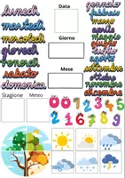 anteprima - Materiale interattivo - Calendario educativo - Pagina di copertina