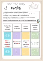 Vorschau - Stationenlernen - Rechtschreibstrategien Lerntheke - Wiederholung Deutsch - Seite 3