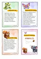 Vista previa - Hojas de trabajo - Técnicas de Respiración Visuales con Animales | Actividades de calma y regulación emocional (6-12 años) - página 2