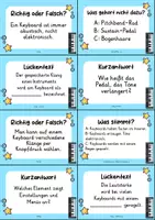 Vorschau - Quiz - Keyboard – 24 Quizkarten | Musik & Instrumentenkunde - Seite 3