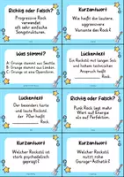 Vorschau - Quiz - Rockstile – 24 Quizkarten | Musik & Stilrichtungen - Seite 2