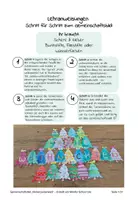 Vorschau - Arbeitsblätter - Materialpaket: Basteln in der Weihnachtszeit - Seite 2