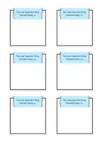 Vorschau - Arbeitsblätter - Kopiervorlagen Exit Tickets - Seite 2