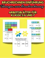 Vorschau - Stationenlernen - bruchrechnen einführung -Übungen zur Bruchrechnung Klass 5 - Deckblatt
