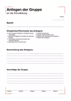 Vorschau - Anderer Materialtyp - Protokoll & Anliegen an Schulleitung: Lehrerrat, Arbeitsgruppe o.ä. - Seite 3