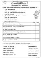 Vorschau - Arbeitsblätter - Wimmelbild Weihnachten mit Arbeitsblättern (Lesen, Schreiben, Bildersuche) Weihnachtswichtel - Seite 2