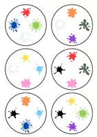Vorschau - Spiele - Finde den Zwilling! - Farben 🎨 (Kindergarten / DaZ) - Seite 1