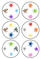 Vorschau - Spiele - Finde den Zwilling! - Farben 🎨 (Kindergarten / DaZ) - Seite 3