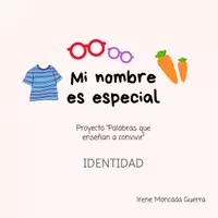 Vista previa - Refuerzo / NEE / Materiales de apoyo - Cuento "MI NOMBRE ES ESPECIAL" - Portada