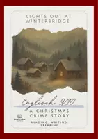 Vorschau - Arbeitsblätter - Lights Out at Winterbridge – A Christmas Crime Story with Reading, Writing & Speaking Activities - Deckblatt
