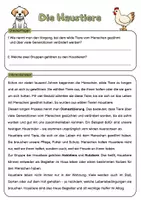 Vorschau - Arbeitsblätter - Haustiere, Nutztiere und Heimtiere | Unterrichtsreihe "Tiere in unserem Umfeld", Biologie 5./6. Klasse - Seite 2