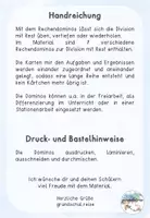 Vorschau - Spiele - Rechendomino: Division mit Rest (ZR 100) - Seite 1