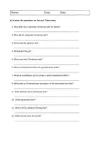 Vorschau - Arbeitsblätter - Christmas in Australia: Reading and Writing (English) - Seite 2