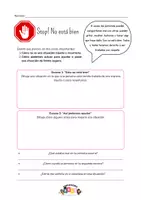 Vista previa - Hojas de trabajo - Día Internacional de la Eliminación de la Violencia contra la Mujer - página 1