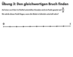 Vorschau - Arbeitsblätter - brüche auf dem zahlenstrahl übungen mit lösung klasse 6 pdf - Seite 3