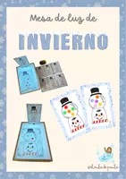 Vista previa - Juegos / Gamificación - MATERIAL MESA DE LUZ - INVIERNO - Portada