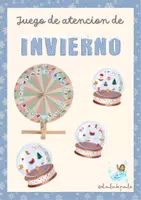 Vista previa - Juegos / Gamificación - JUEGO DE ATENCIÓN DE INVIERNO - Portada