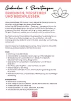 Vorschau - Arbeitsblätter - Gedanken & Gefühle im Griff – Training für Selbstregulation - Seite 1