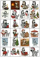 Vorschau - Mal- und Bastelvorlagen - Adventskalender Zebra zum Basteln - Seite 3