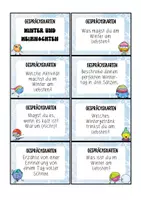 Vorschau - Spiele - Gesprächskarten Winter Weihnachten Deutsch Grundschule Sek I DaZ - Seite 3