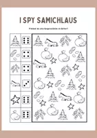 Vorschau - Arbeitsblätter - I Spy Samichlaus - Deckblatt