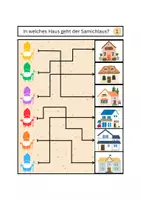 Vorschau - Spiele - Bunt Knopfspiel -Vorlage Samichlaus - Deckblatt