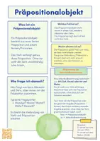 Vorschau - Merkblätter - Präpositionalobjekt - Montessori - Seite 1