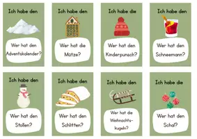 Vorschau - Spiele - Lesespiel: Weihnachten- Ich habe..Wer hat..? - Seite 3
