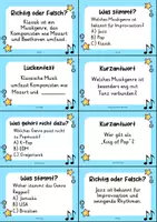 Vorschau - Quiz - Musik – 44 Quizkarten-Sets im Materialpaket | 1.056 Quizkarten | Instrumente, Genres, Theorie & Musikgeschichte - Seite 2