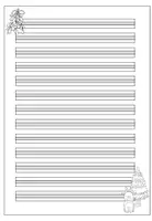 Vorschau - Mal- und Bastelvorlagen - Bastelvorlage Winter / Gedicht Weihnachten / Wintergedicht / Rentier - Seite 3